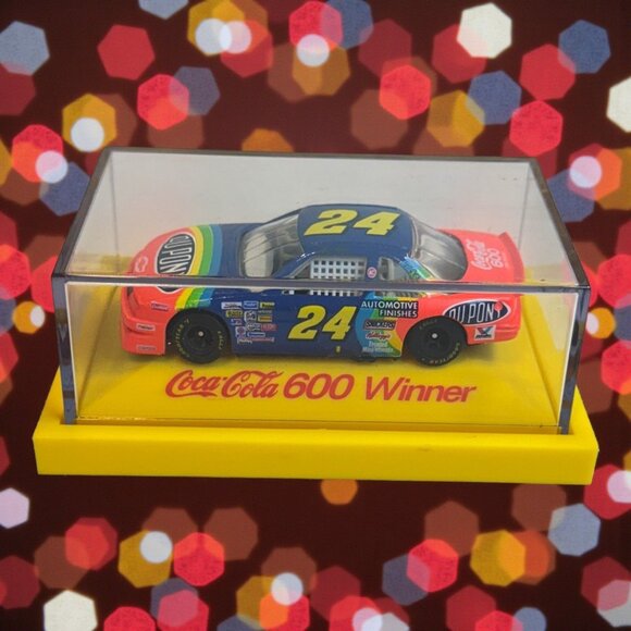 Racing Champions Other - Jeff Gordon Coca-Cola 600 Winner Diecast Car Display May 29 1994 Chevrolet Lumin